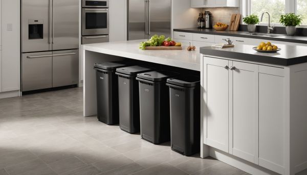 Les poubelles indispensables pour un intérieur fonctionnel