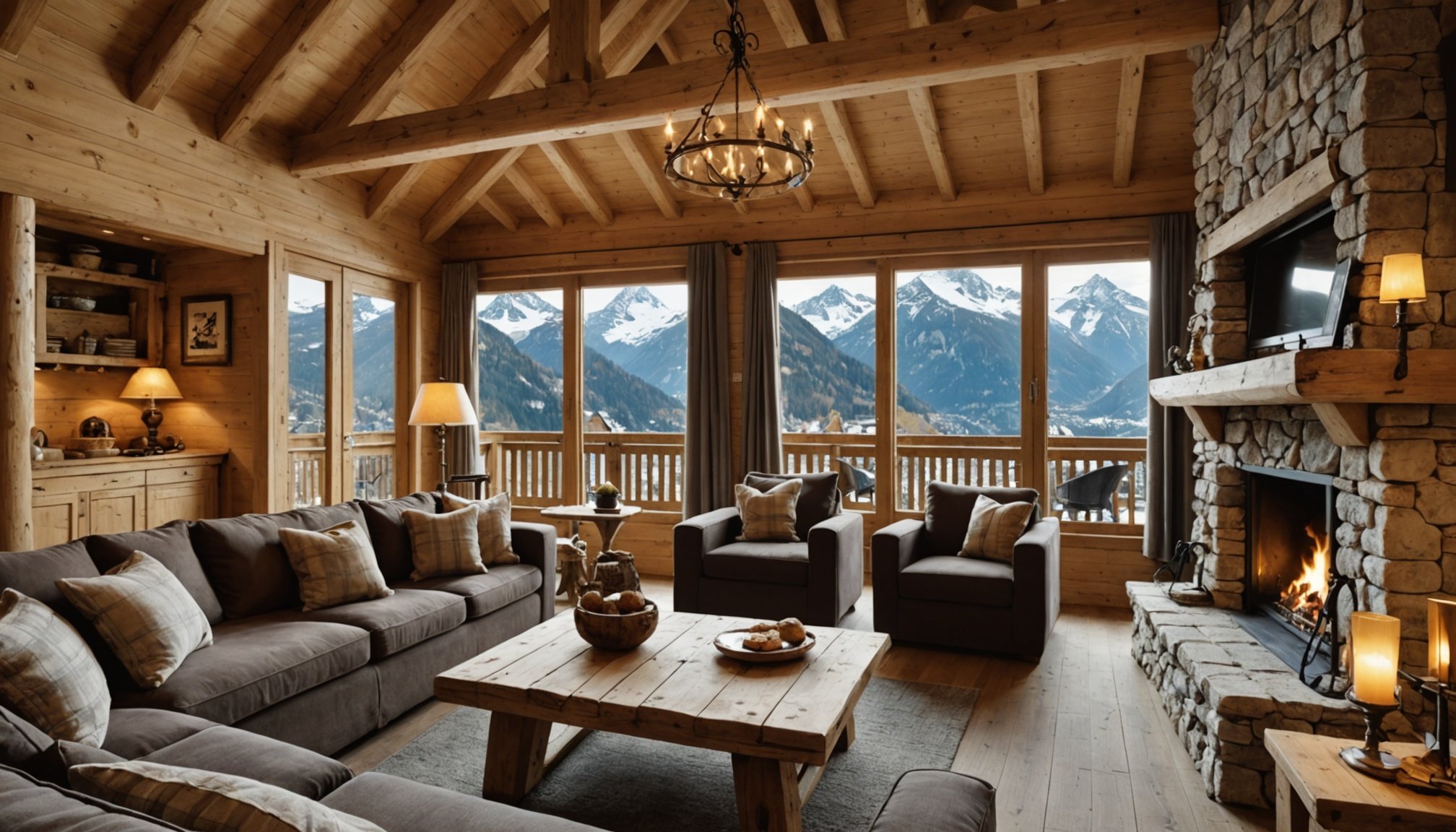 Vos questions sur la décoration de chalet savoyard